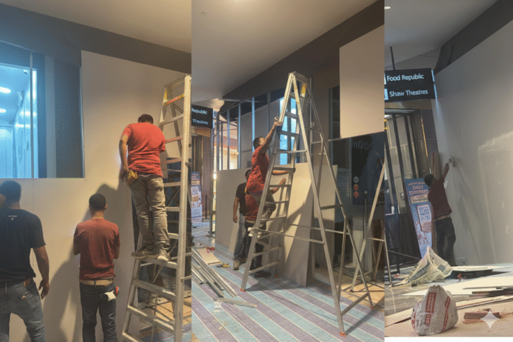 F&F Renovation Reinstatement Service - Dismantling Wall and Ceiling