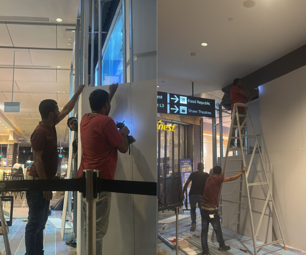 Renovation Services reinstalling services work across Singapore